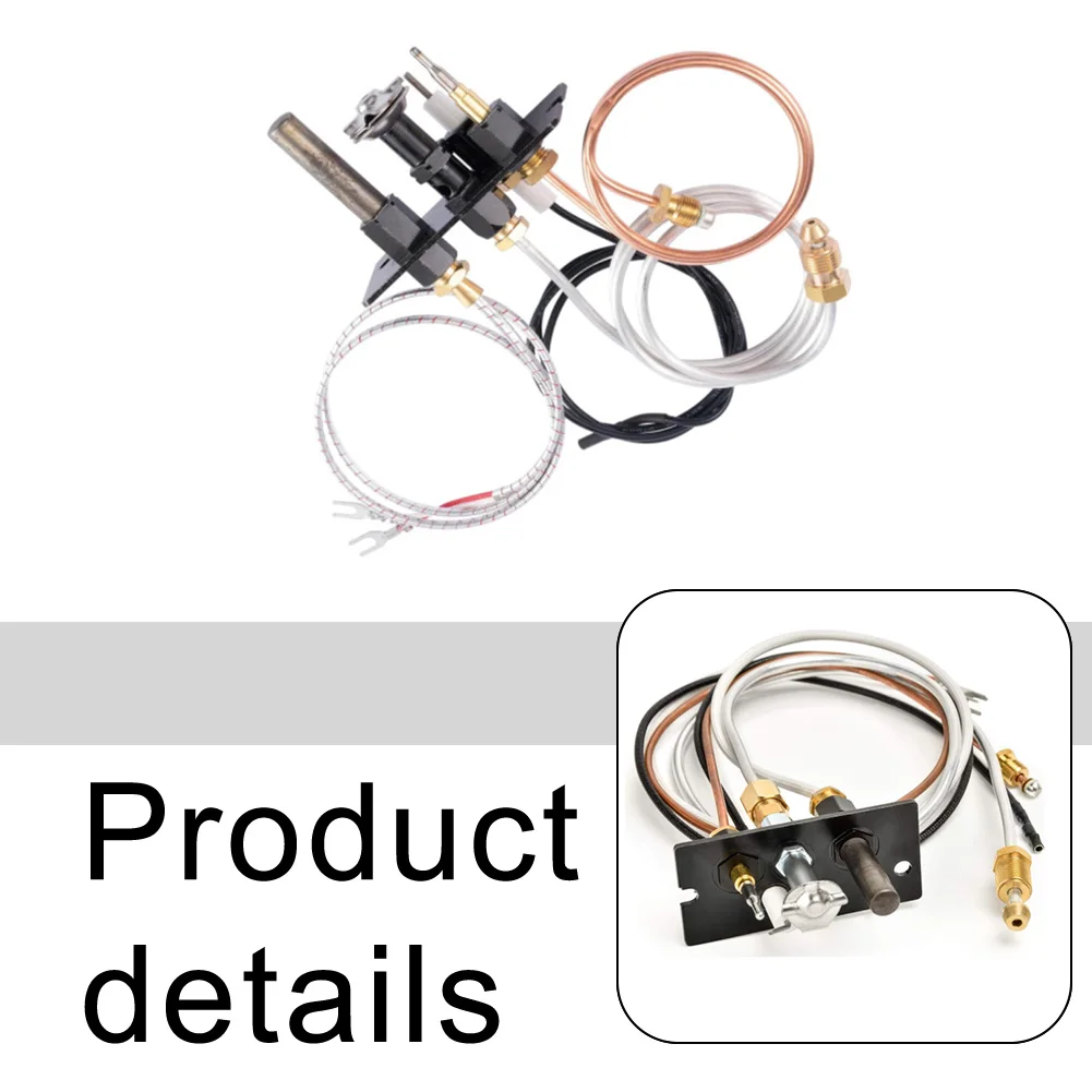 

Замена газового камина Комплект зажигания для газового камина Простая установка Комплект зажигания Комплексный комплект зажигания