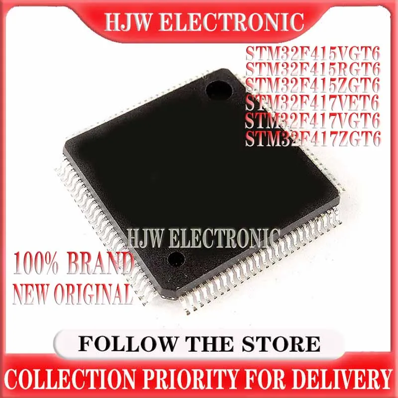 

(1piece)100% New STM32F415VGT6 STM32F415RGT6 STM32F415ZGT6 STM32F417VET6 STM32F417VGT6 STM32F417ZGT6 LQFP Chipset