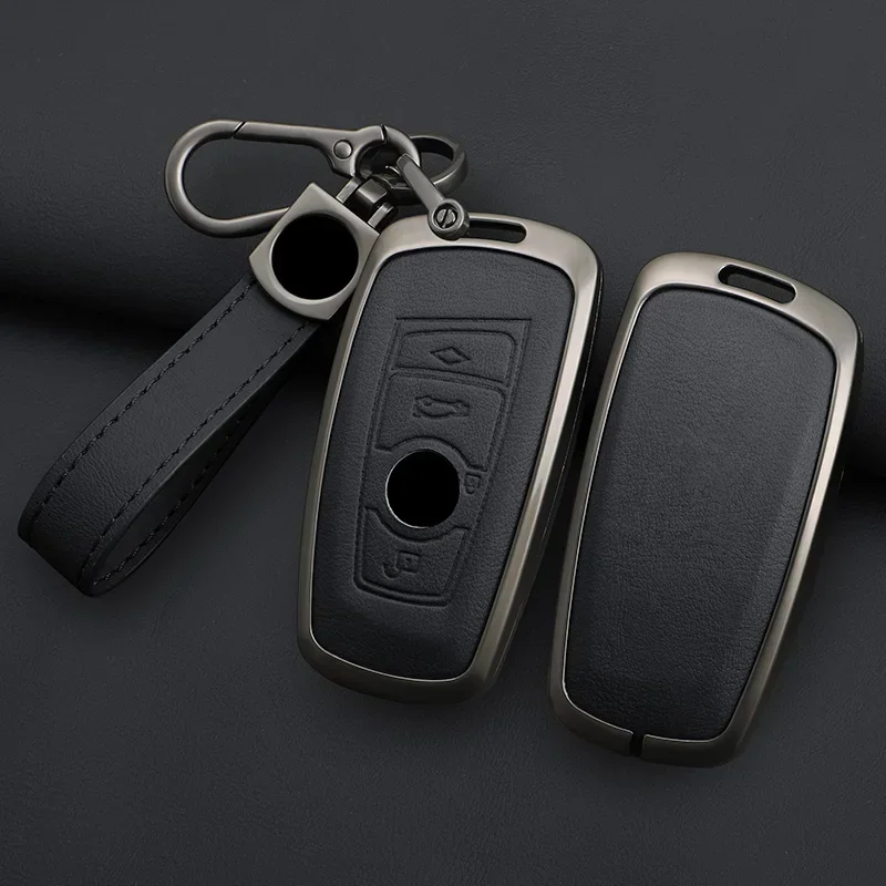 

Zinc Alloy Car Key Case Cover For BMW X1 X3 X4 X5 F15 X6 F16 G30 7 Series F48 F39 520 525 F30 118i 218i 320i G11 Car Accessories