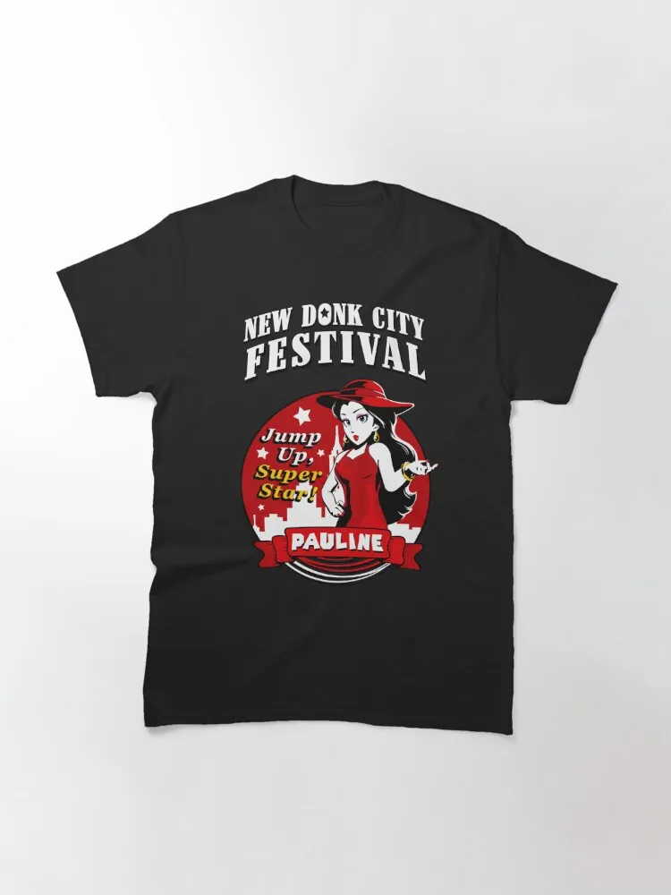 New Donk Festival Classic T-Shirt  Tees Funny Hot Sale  Prevalent Leisure Cotton  T