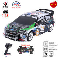 WLtoys K989 1:28 4WD 2.4G Mini RC Racing Car High Speed Off-Road Remote Control Drift Toys Alloy Vehicle for Children Kids Gift