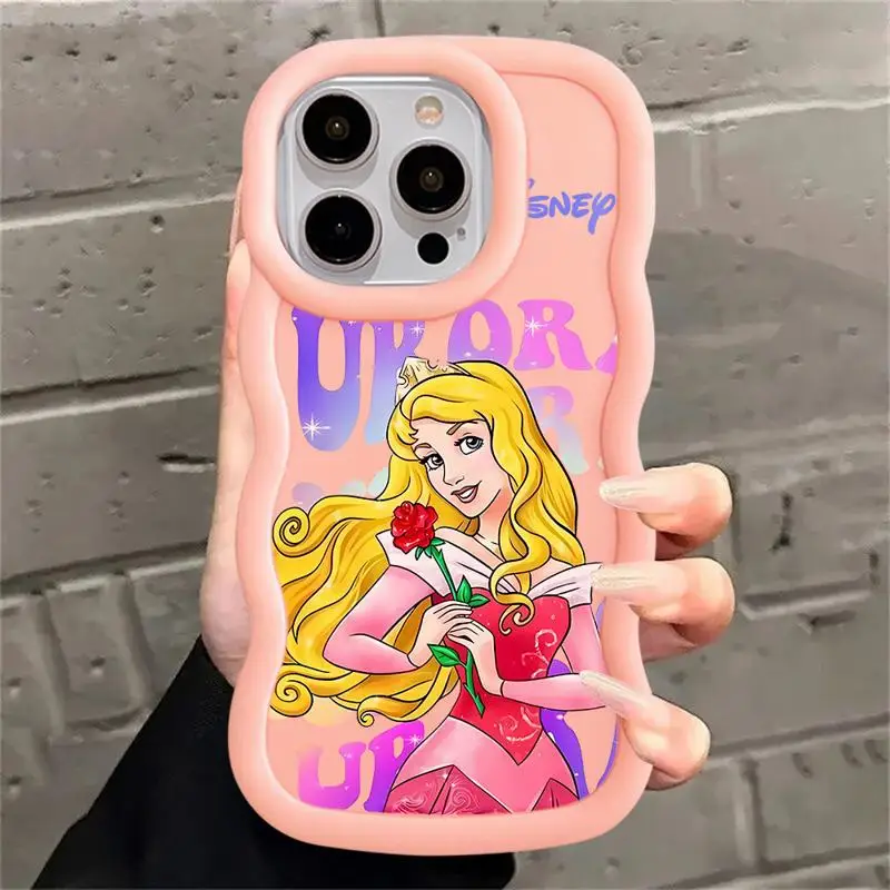 Disney Prinses Telefoonhoesje Voor Iphone 15Promax 14 Plus Se 13 Mini Xs Max 11 Pro 12 Pro 8 7 Xr Zachte Hoes