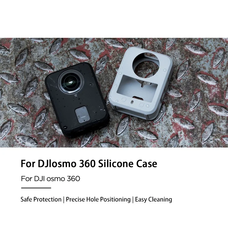 Silicone Protective Case For DJI Osmo 360 Cover Rubber Skin Anti-scratch Sleeve for DJI Osmo 360 Camera Accessories