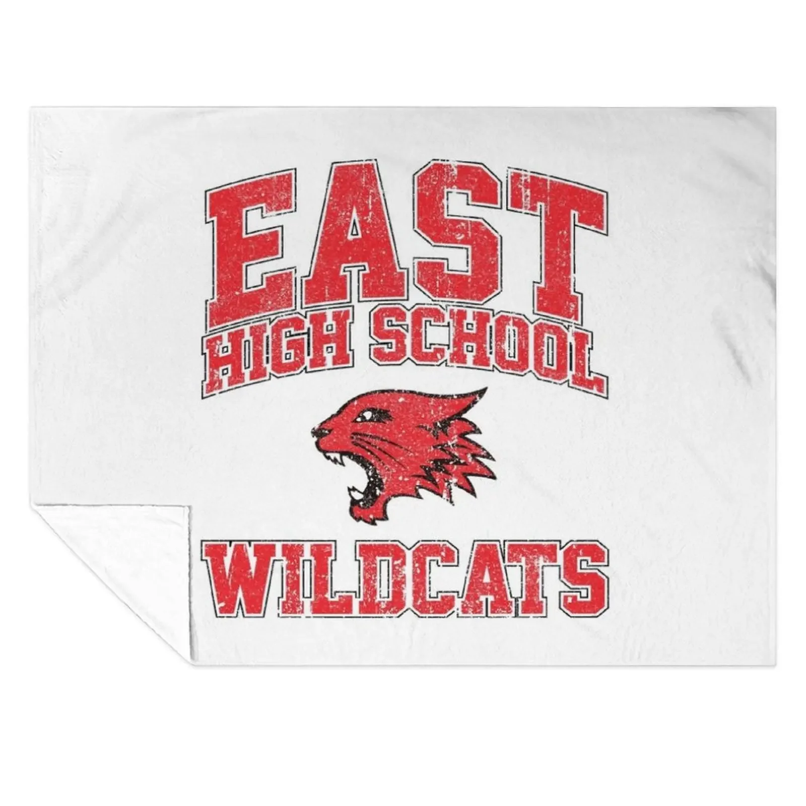 

East High School Wildcats (Variant) Throw Blanket Soft Big Decorative Beds Decorative Sofas Large Blankets