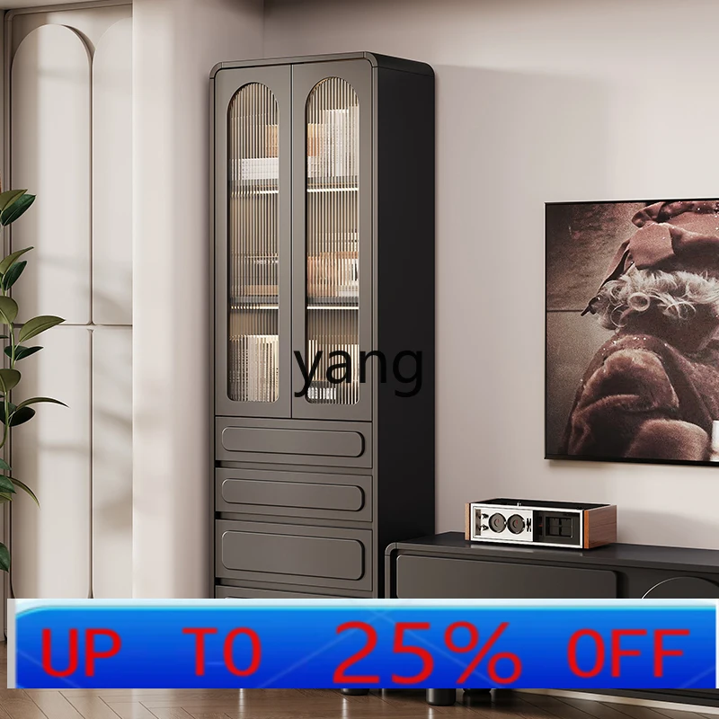 

Ретро-шкаф LHH узкий вертикальный, рядом с телевизором, для хранения и декора дома