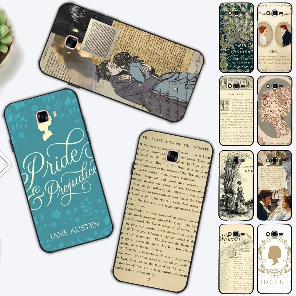 Pride And Prejudice Jane Austen Phone Case For Samsung J 7 plus 7core J7 neo J6 plus prime J6 J4 J5 Mobile Cover