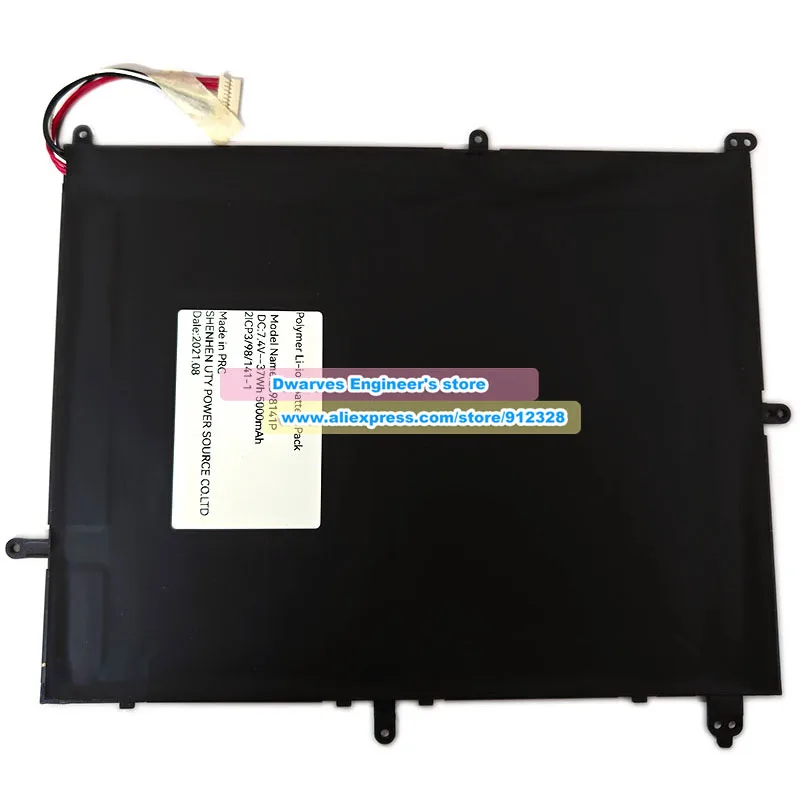 New 2898141P Battery 7.4V 5000mAh 37Wh for Prestigio smartbook 141S 116c 133S Great Wall W133A W1333A Laptop Battery