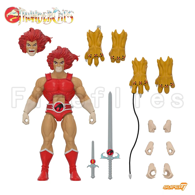 7 بوصة Super7 Thundercats عمل الشكل موجة 5 في نهاية المطاف Bengali Lion-O Vultureman أنيمي نموذج الفيلم للهدايا