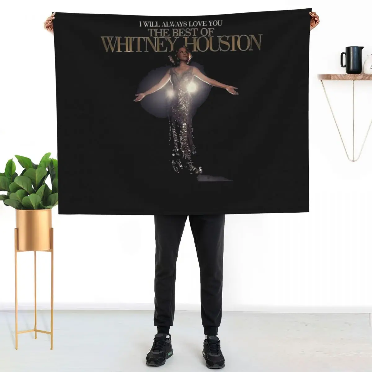 whitney houston whitney Classic Essential T- Throw Blanket sofa bed christmas decoration Bed Weighted Shaggy Blankets