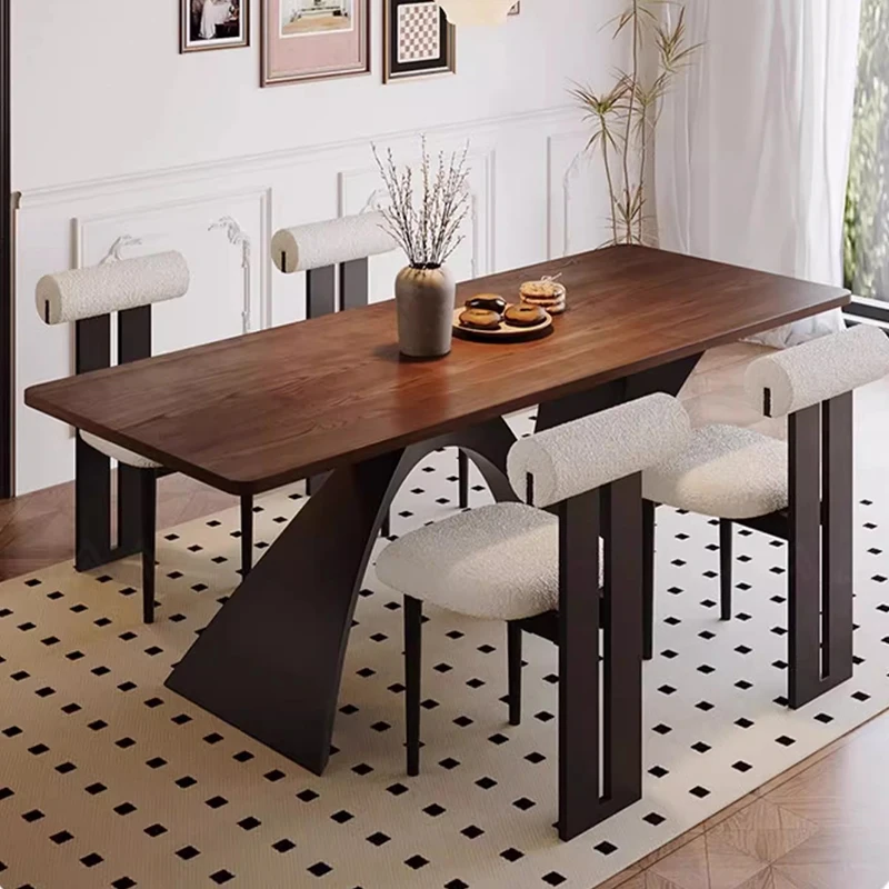 

Modern Balcony Dining Table Nordic Dressing Salon Console Coffee Dining Table Conference Center Luxury Muebles Home Furniture