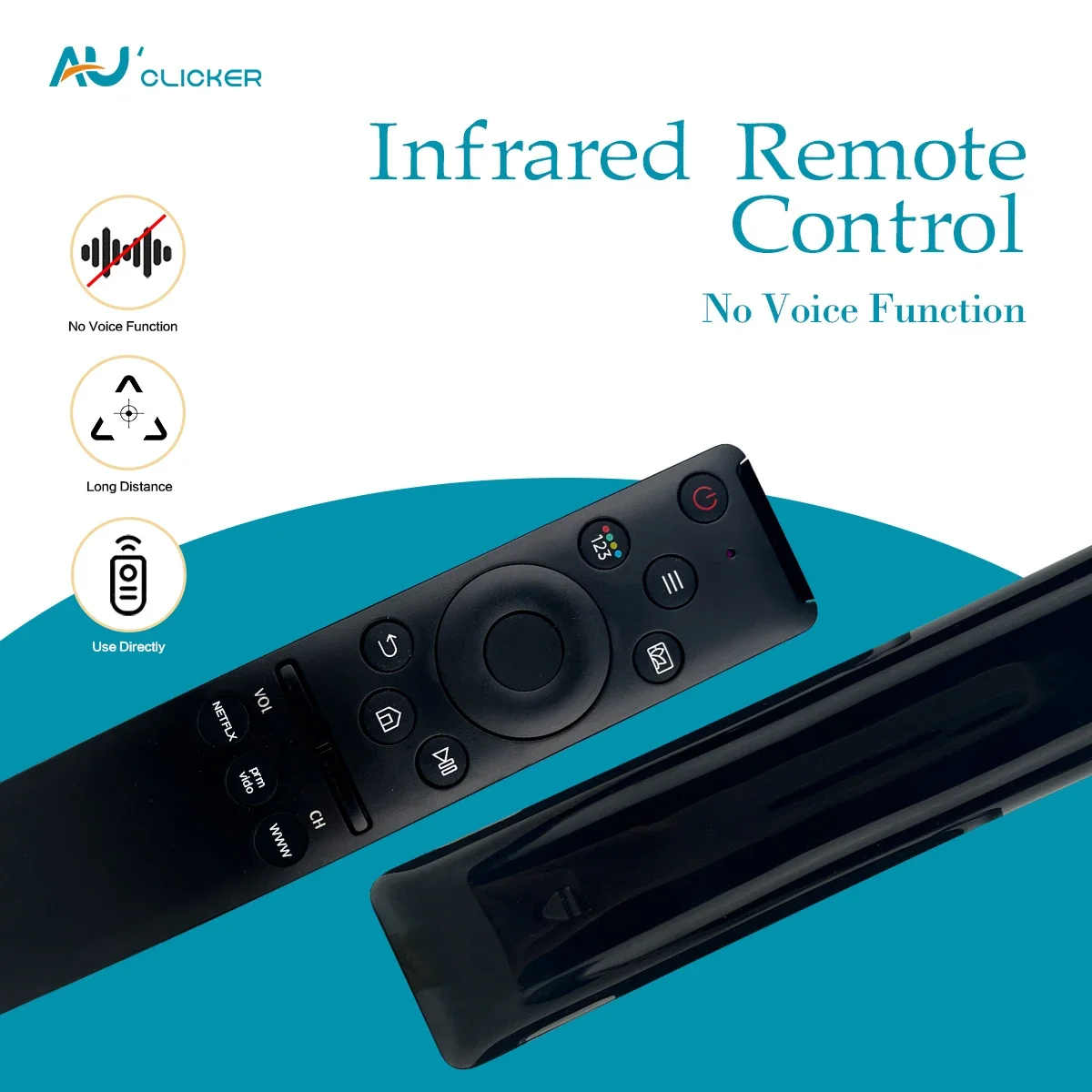 IR-1316 SMART Remote Control Suitable for Samsung TV BN59-01312B BN59-01312F BN59-01312A BN59-01312M RMCSPR1BP1
