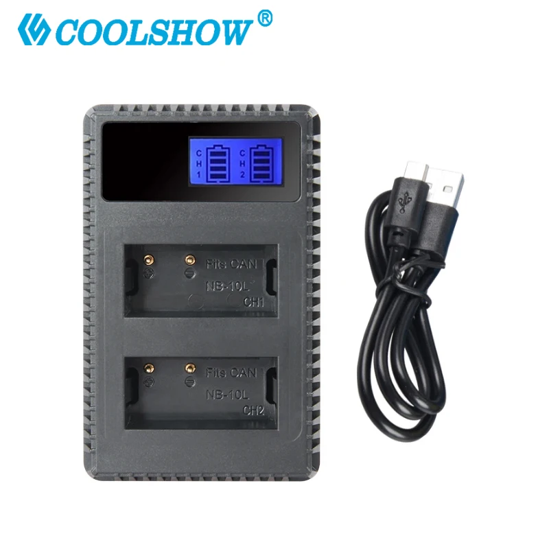 NB-10L NB 10L Battery Charger For Canon G15 G1X G16 SX50 SX40 G3X SX40HS SX50HS SX60HS Camera Accessories Charger