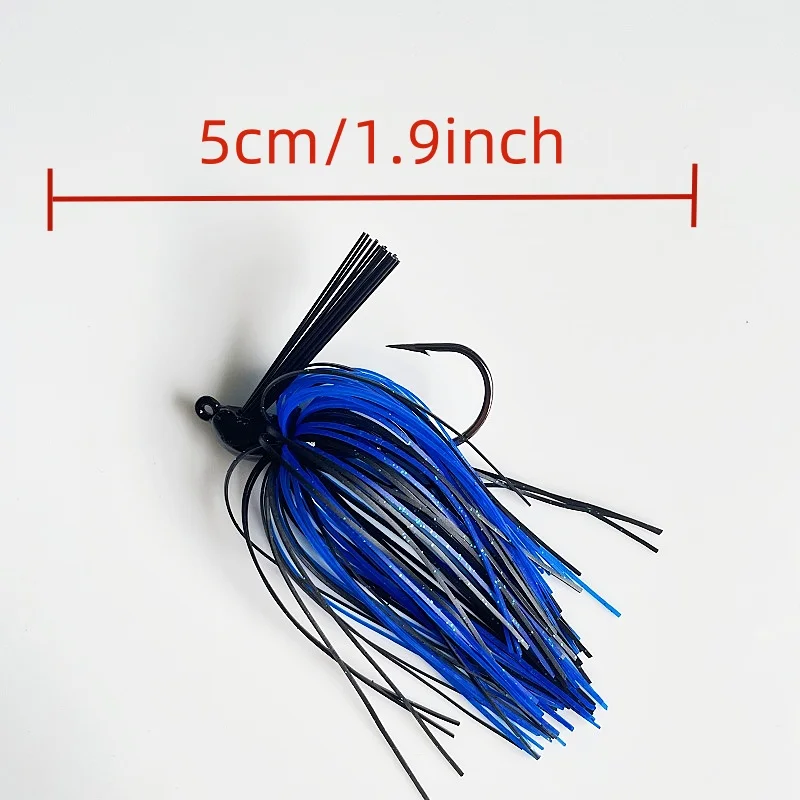 8024 5cm10.6g2PCS LURETV الأصلي المستوردة RAID ماستر تهزهز منطقة العوائق الوجه المياه تعويم الطريق يا الطعم اللحية غي #4