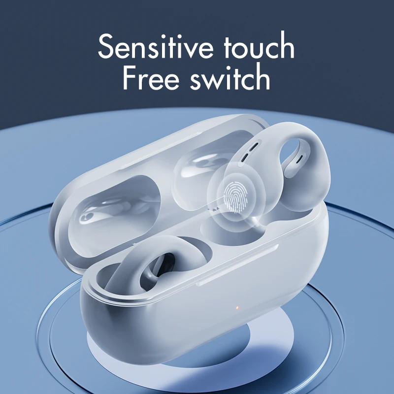 2023 1:1 For Ambie Sound Earcuffs TWS Earbuds Wireless Earphones Bluetooth Headset 5.3 Headphone HiFi Stereo Sports Earhook Mic