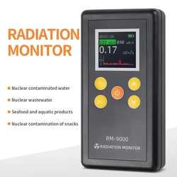 Nükleer radyasyon dedektörü radyasyon dozimetre monitör Geiger sayacı RM-9000 hastane laboratuvar ev endüstriyel kullanım için