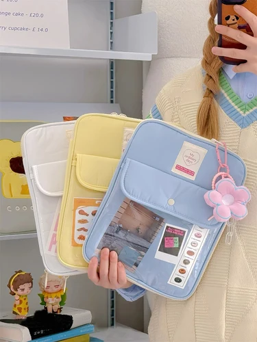 Imagen 2 del producto Funda coreana bonita para ordenador portátil 13,3 14 14,5 pulgadas para Macbook Air Pro Dell Samsung LG Huawei Ipad 9,7-11 pulgadas bolsa para tableta