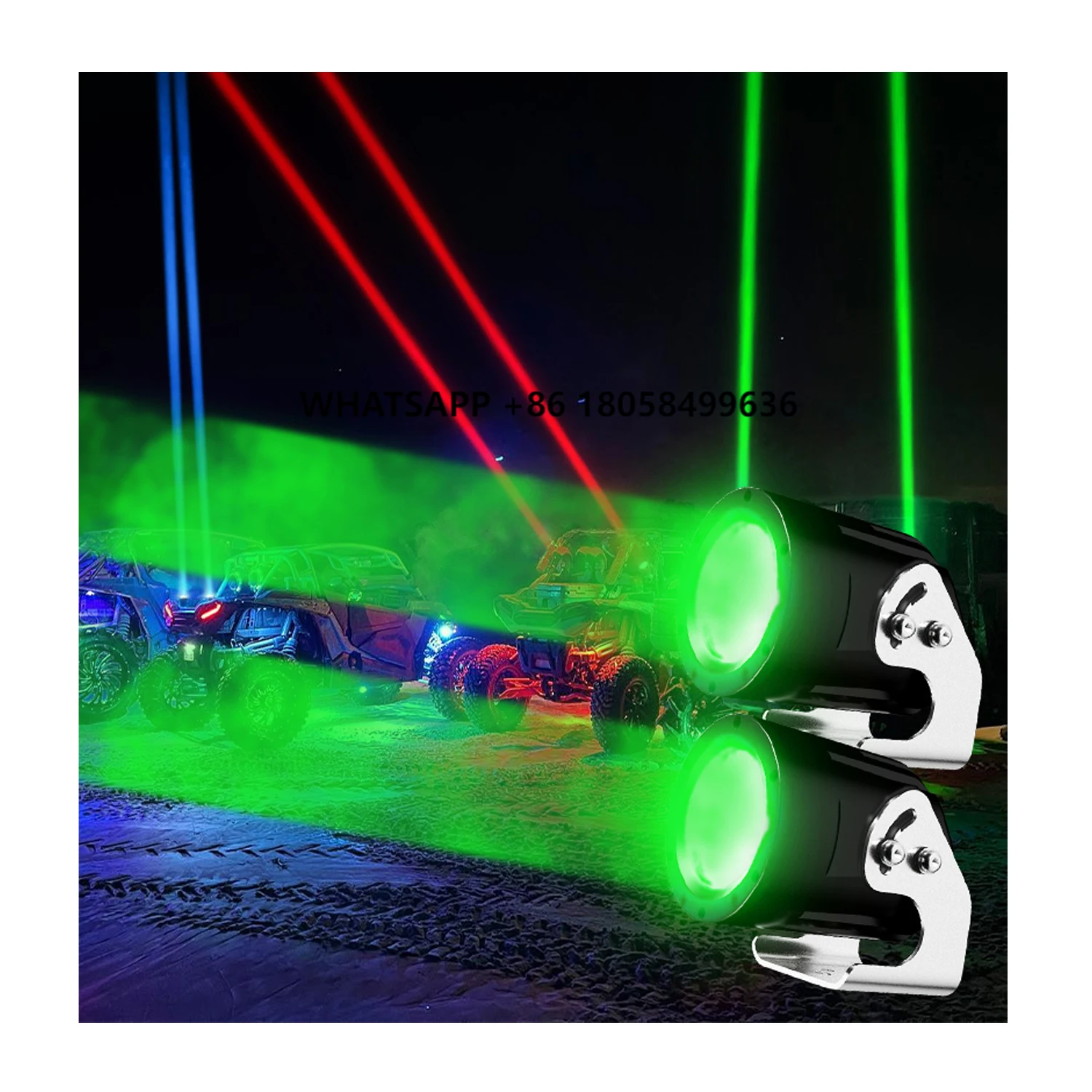 

SXS Auto Lighting System Roof Whipless LED Lights Pods Antenna Lights for Offroad UTV ATV Truck Vehicles