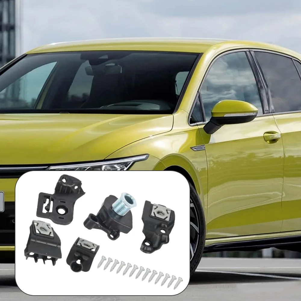 

Front Bumper Headlight Bracket HeadLamp Repair Kit For Volkswagen Golf 8 2021 2022 2023 2024 Car Accessories 5H0998225 5H0998226