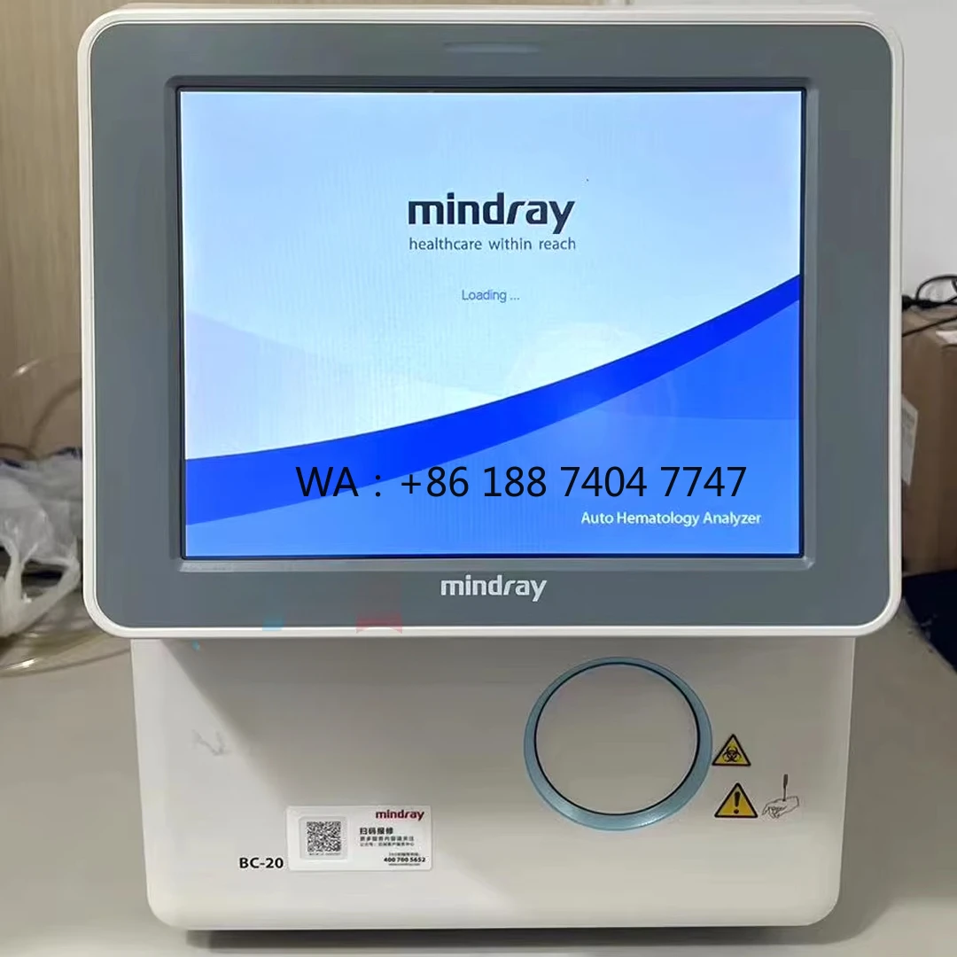 Used Mindray BC-20 Auto blod science analyzer BC 20 used CBC machine 3 parts mindray hemogram blod science analyzer