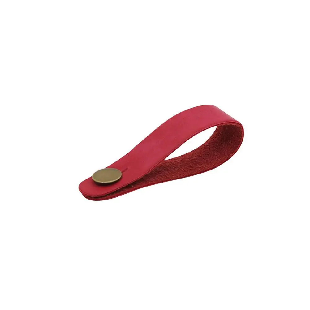 

Guitar Strap Tie for Acoustic Electric Ukulele Red Neckband Thin Guitar Strap Holder Under Strings No Button