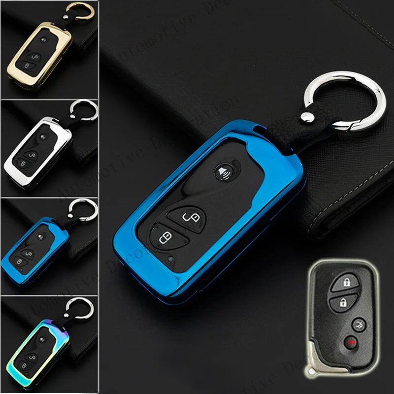 Z+ Zinc Alloy Car Smart Key Fob Case Cover For Lexus ES RX GS LS RX350 ES350 IS350