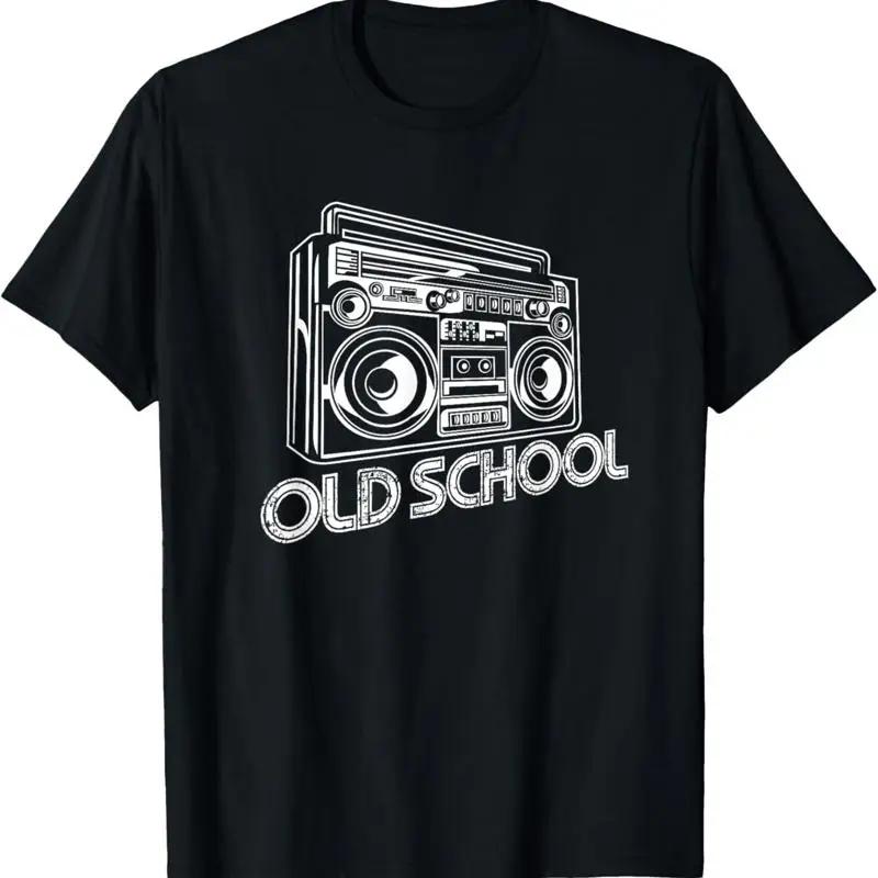 Old School Boombox 80s Rap T Shirt Shirt