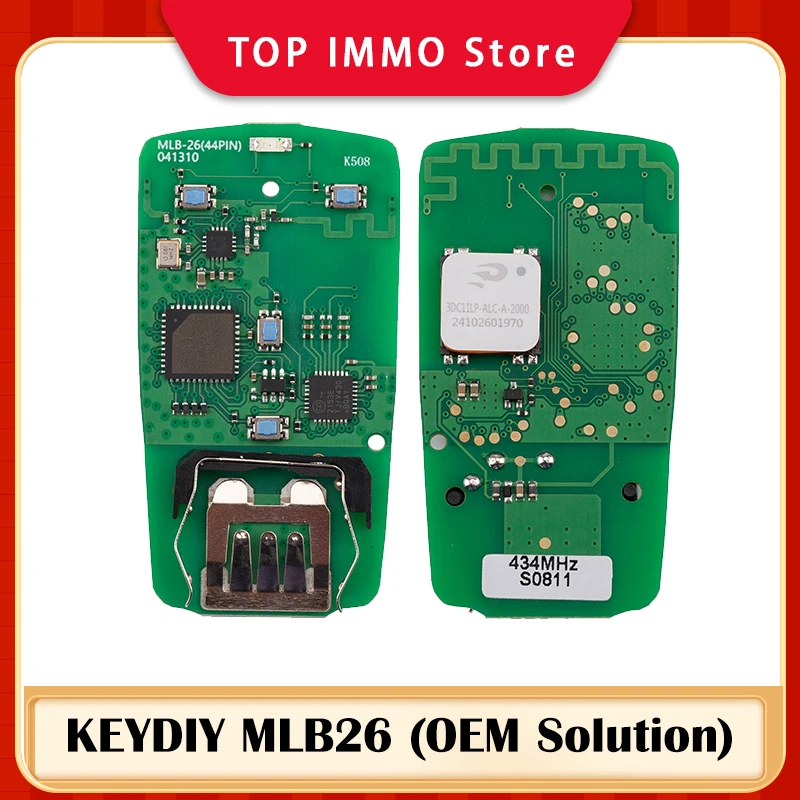 

10pcs KD KEYDIY MLB26 OEM Solution 434 Mhz Universal Smart Remote PCB Board Work with KDX4 KD-MP kit VVDI MLB Tool