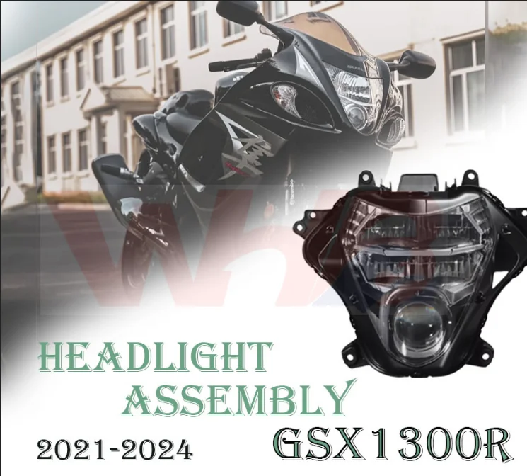 For SUZUKI Hayabusa GSXR1300 GSX-R 1300 GSXR 1300 2021 - 2024 Motorcycle Headlight Headlamp Assembly LED Headlight Fit 2022 2023