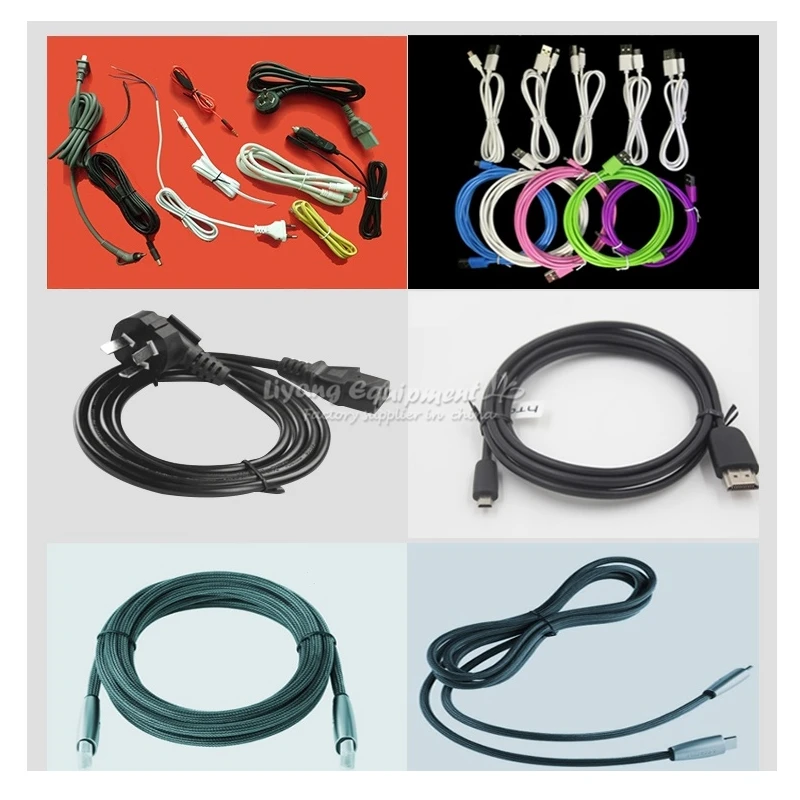 Multifunction Automatic Small Cable Wire Winding And Binding Machine Intelligent Data Cable Power Cord Tie Winder