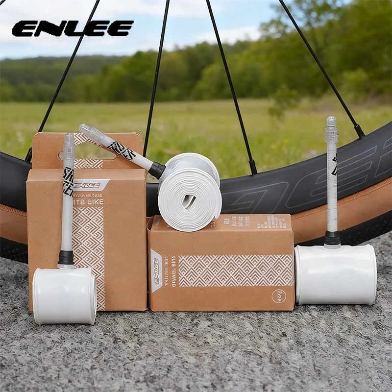 ENLEE chambre à air de pneu de vélo TPU F/V route VTT chambre à air en TPU Valve Presta 45mm 65mm 85mm pièces de vélo de pneu intérieur de vélo
