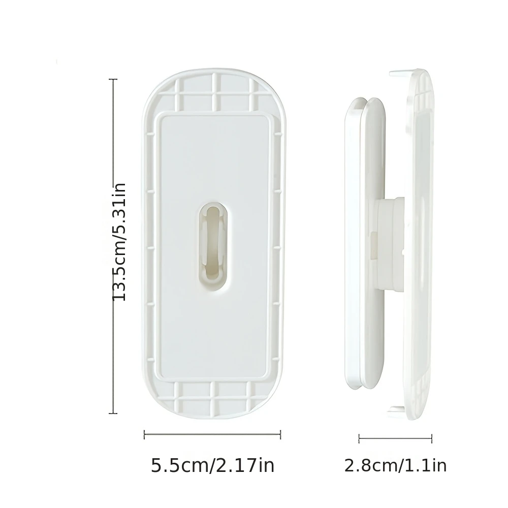 Socket Holder, Movable Winding Wall Mounted Router, Data Cable, Line Card, Wire Socket, Plug-In Board, Cable Organizer image 6