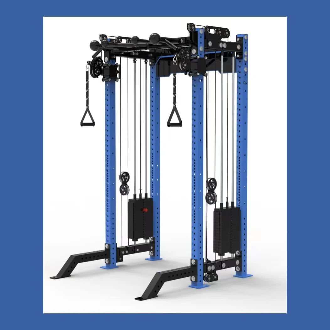 High Quality Safe Bodybuilding Integrated Training Multi Function Fitness Rack For Gym Home