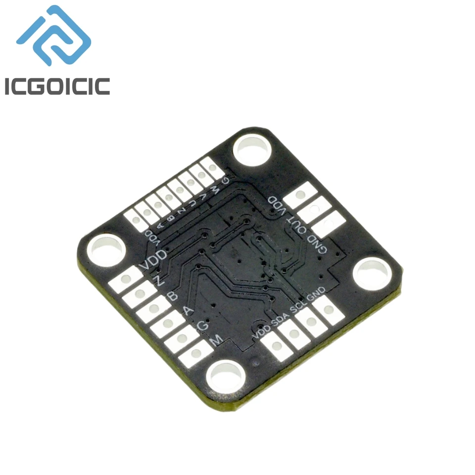 MT6701QT Magnetic Encoder Magnetic Induction Angle Measurement Sensor Module 4 Communication Interface Replaces The AS5600