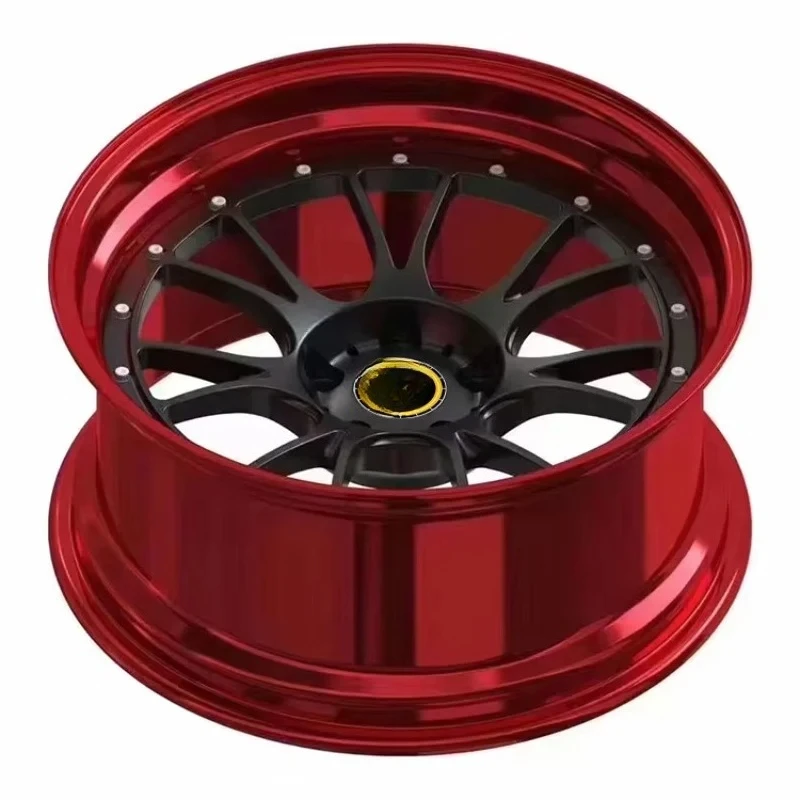 JZ01 مخصص شبكة طبق عميق سبيكة 2 قطعة rines 17 18 19 20 21 22 بوصة 5x100 5x112 5x120 مزورة felgen Cerchi في عجلات ليجا #4