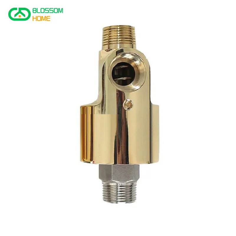 

Поворотное соединение HS25 DN25 1-3/8 дюйма, двухстороннее, для воды, воздуха, масла, вращающаяся муфта, фитинг для ротации