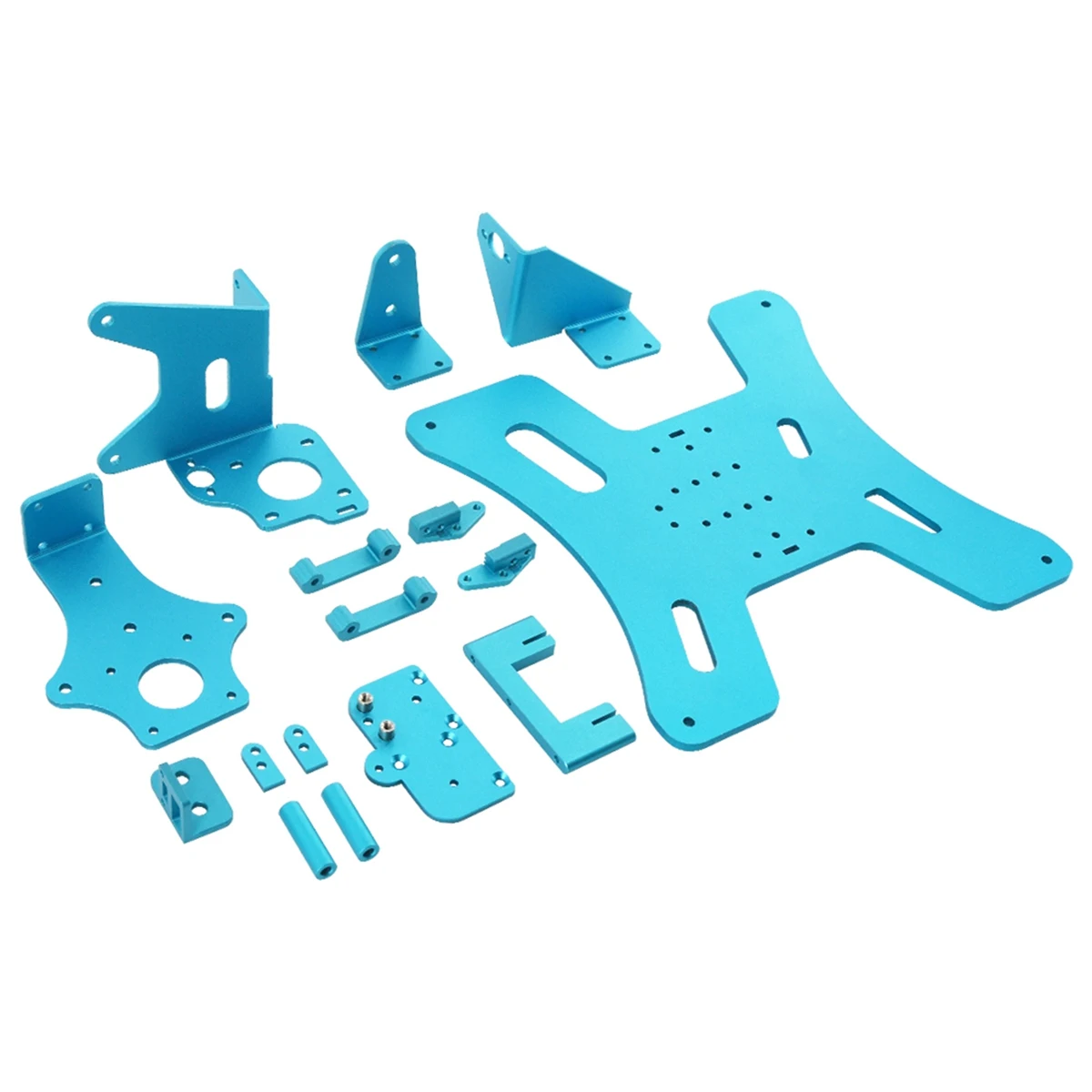 

BLV Guide Upgrade Kit 3D Printer High-Precision Accessories Ates X/Ybelts Screws and Aluminum Plates for Ender 3S/3Pro