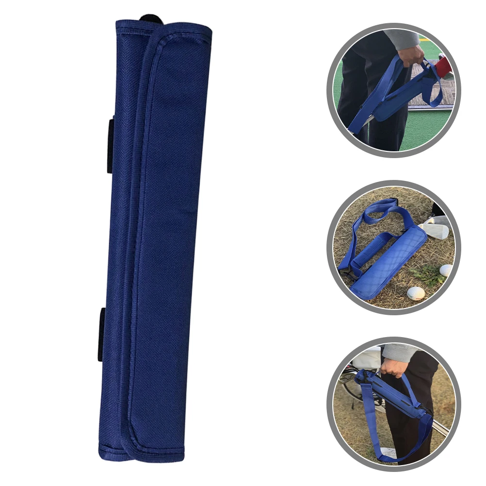 

Golf Grip Cover Reusable Nylon Carrier Wear-Resistant Crossbody Golfs Club Holder Professional Outdoor Club Accessories