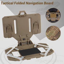 Tactical Vest Phone Holder Foldable Cell Phone Board Plate Molle Carrier Board Molle Mount For 4.7