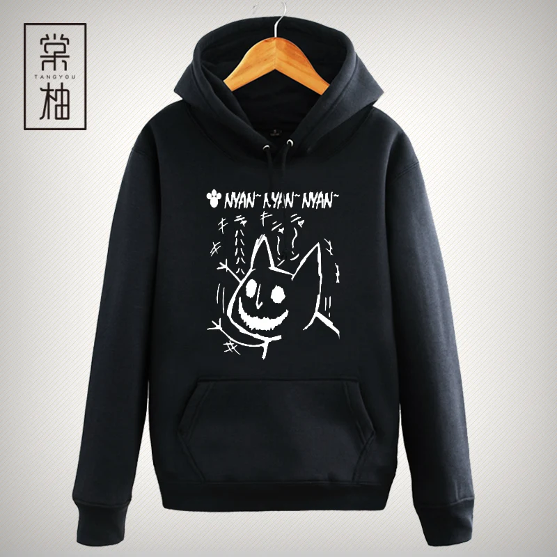 

Ghost Light's Chilling Surroundings Anime Hoodie Jaet White Golden Water Drop Cosplay Clothes Youth Trendy Loose Fit Co...