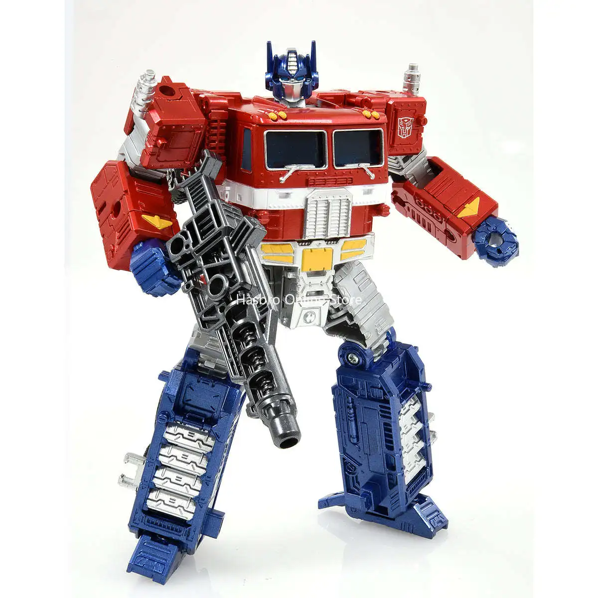 Hasbro Transformers Takara Tomy Masterpiece Optimus Prime and Tenseg Base F7671