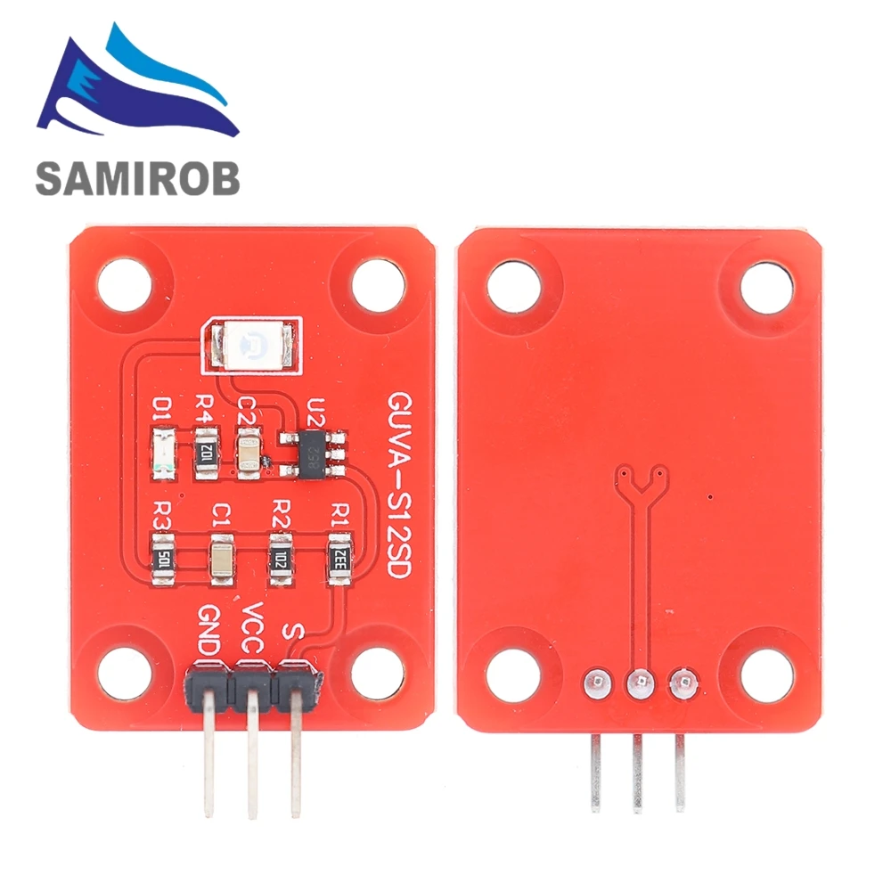 

UV Sensor 240-370nm GUVA-S12SD 3528 Solar Ultraviolet Intensity Module DC 3.3-5V For Arduino /Raspberry pi