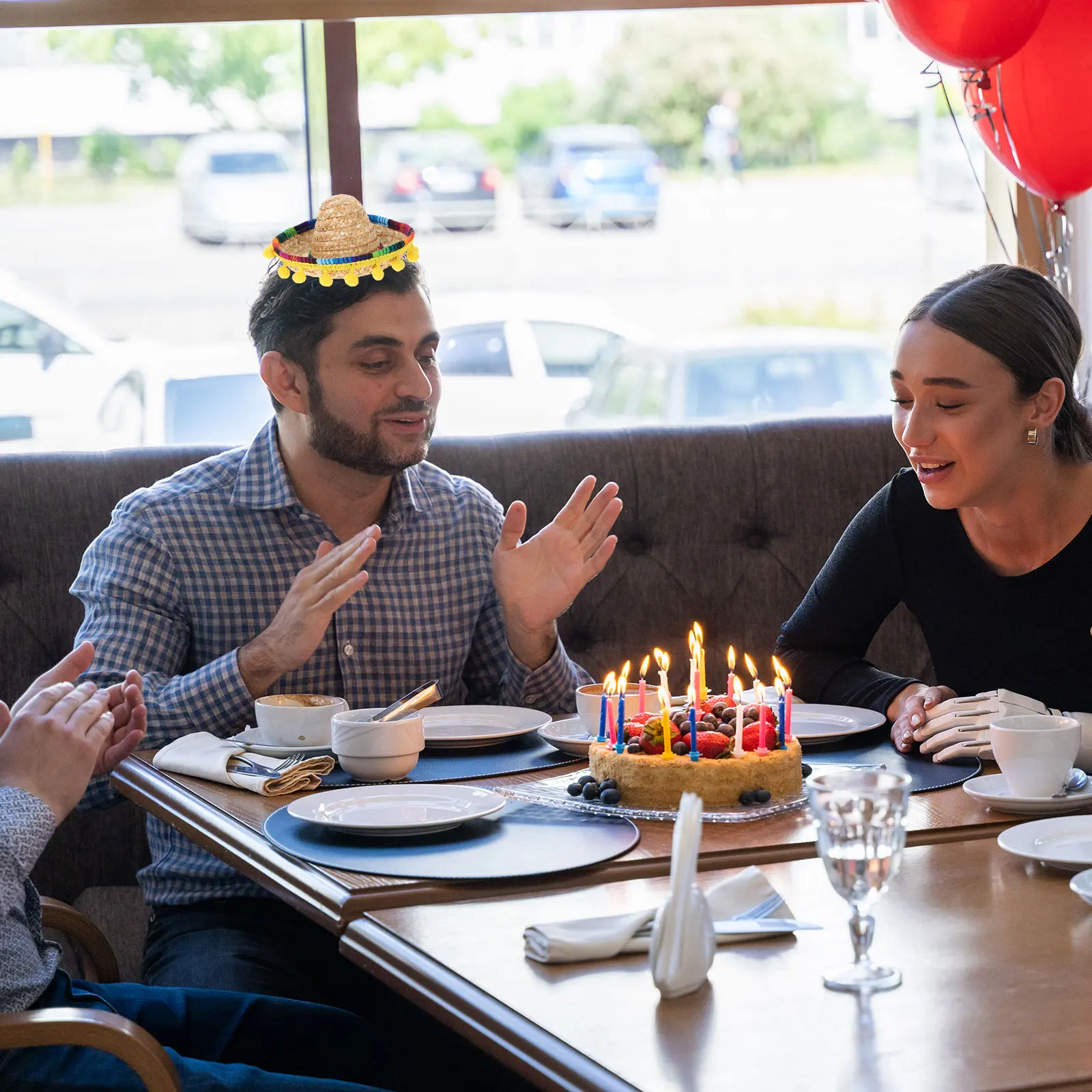 

Mini Mexican Sombrero Hats For Pets Women Fiesta Party Decorations Lightweight Handmade Cultural Accessories Birthday