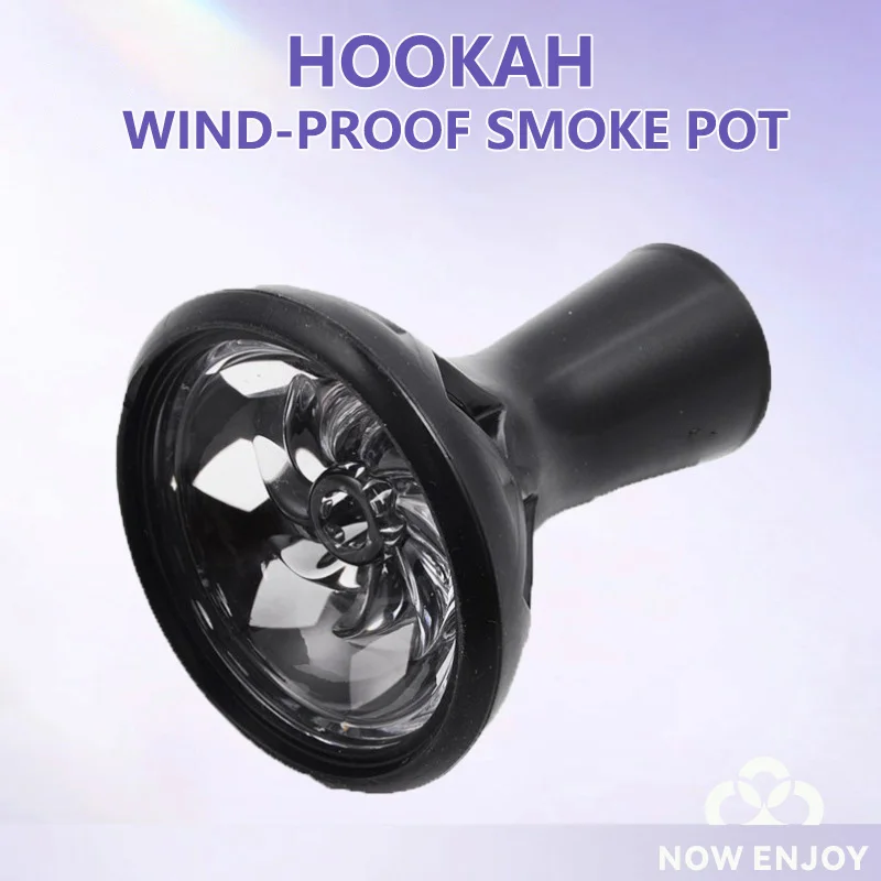 Silicone Glass Hookah Bowl Single Hole Shisha Bowl Nargile Sheesha Narguile Chicha Tobacco Accessories Hookah Charcoal Holder