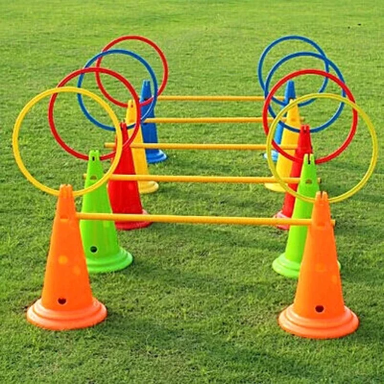 格安卸売プラスチック敏捷性サッカースポーツトレーニングマーカーコーン
