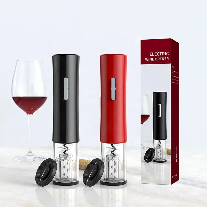 

Stainless Steel Automatic Opens Bar & Wine Kit Gift Set Bottles Electric Wine Corkscrew Openers