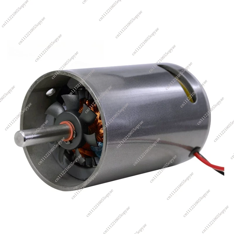 220V 300W 350W 680W DC Carbon Brush Motor Forward Reverse Dual Bearing Sanding Belt Motor with Cooling Fan for Lathe