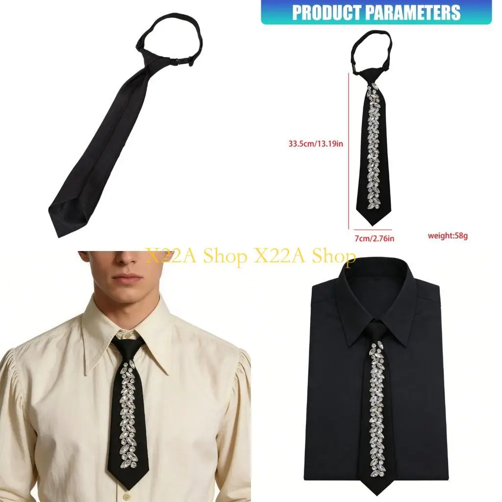 corbata-unica-y-lujosa-con-decoraciones-para-novios-damas-e-invitados-collar-largo-corbata-preanudada-y