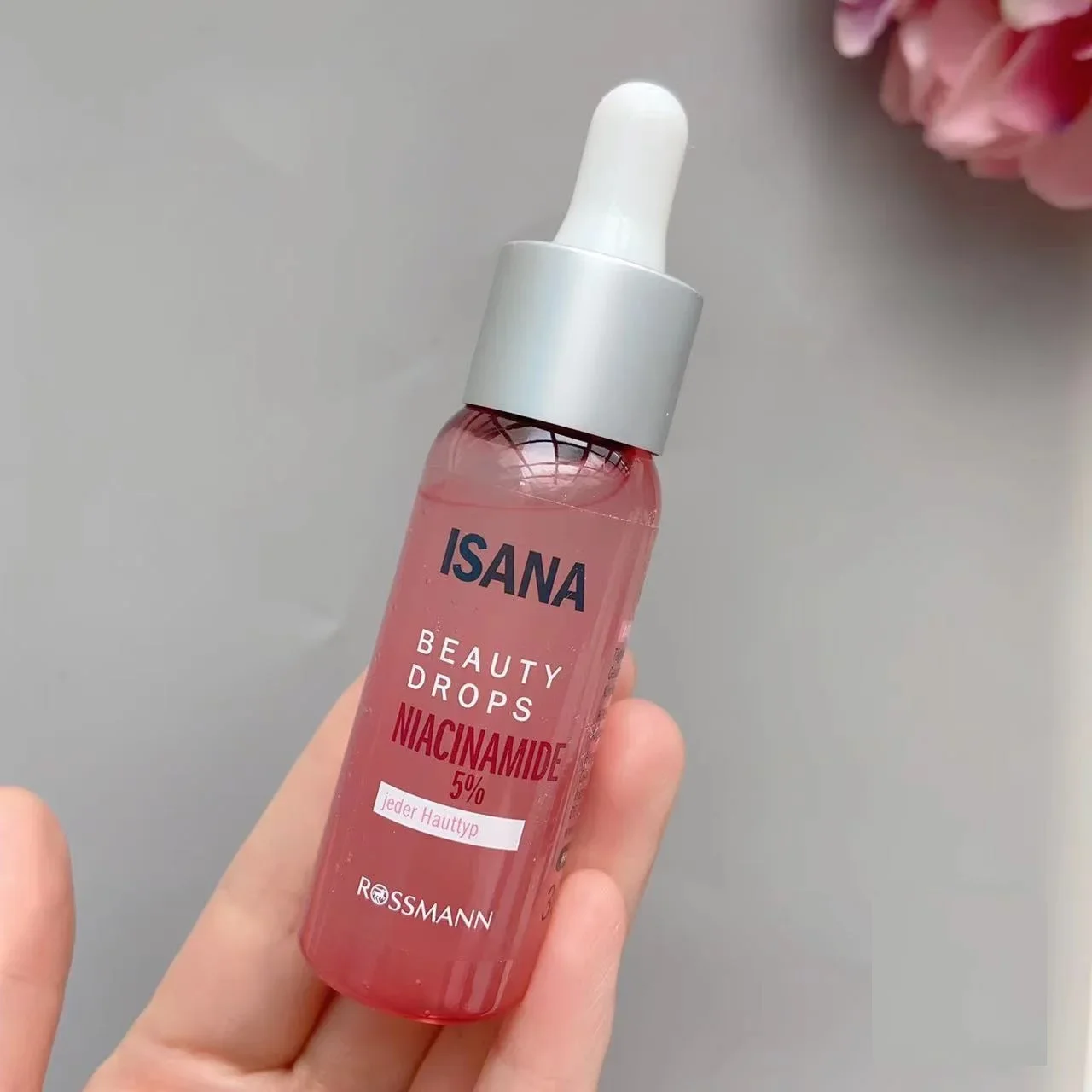 Germany ISANA Niacinamide Facial Serum 30ml Nourishing Moisturizing Brighten Skin Tone Repairing Illuminate Skin Whiten Products