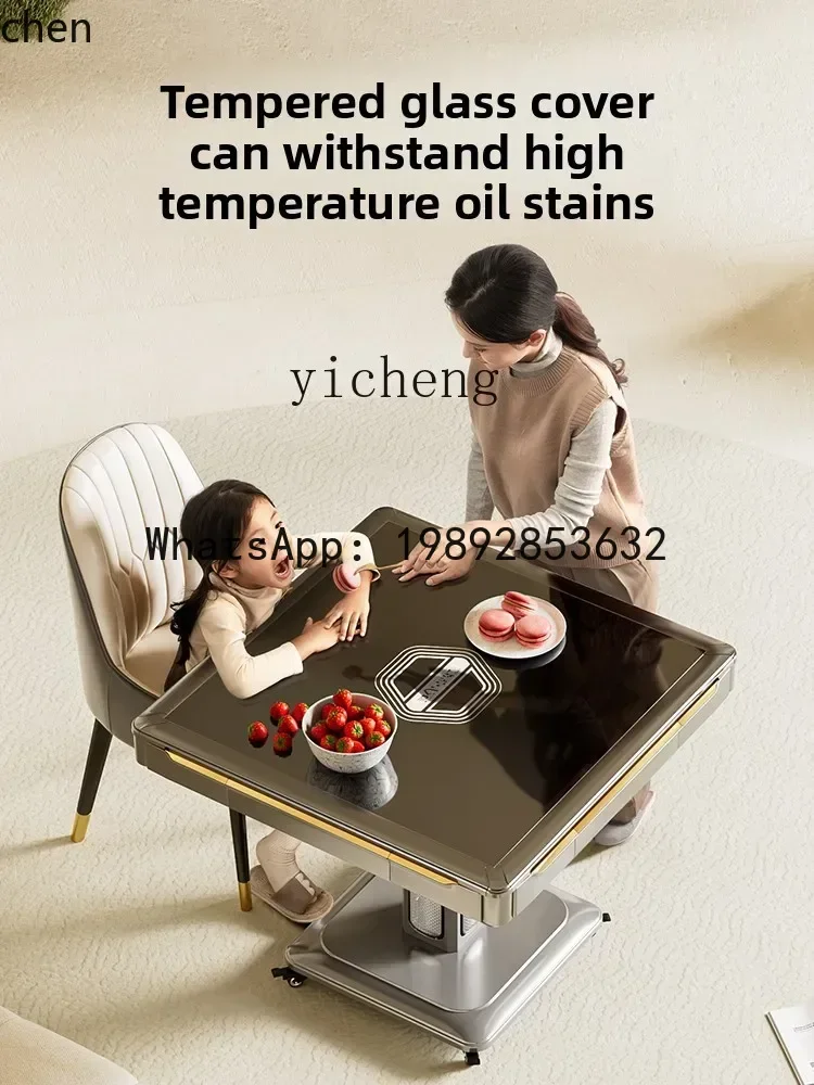 

X7 Ultra-Thin Cyclone Mahjong Machine Fully Automatic Home Dining Table Folding Mahjong Table