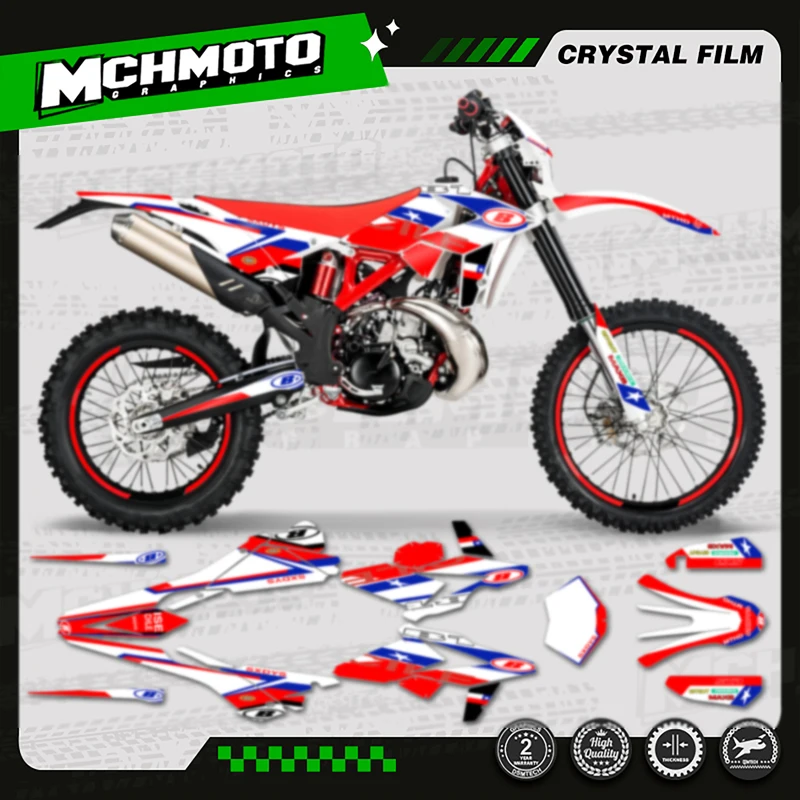 

MCHMFG мотоциклетная команда, наклейки на мотоцикл для Beta RR 2018-2019 2018 2019 250 300 350-008